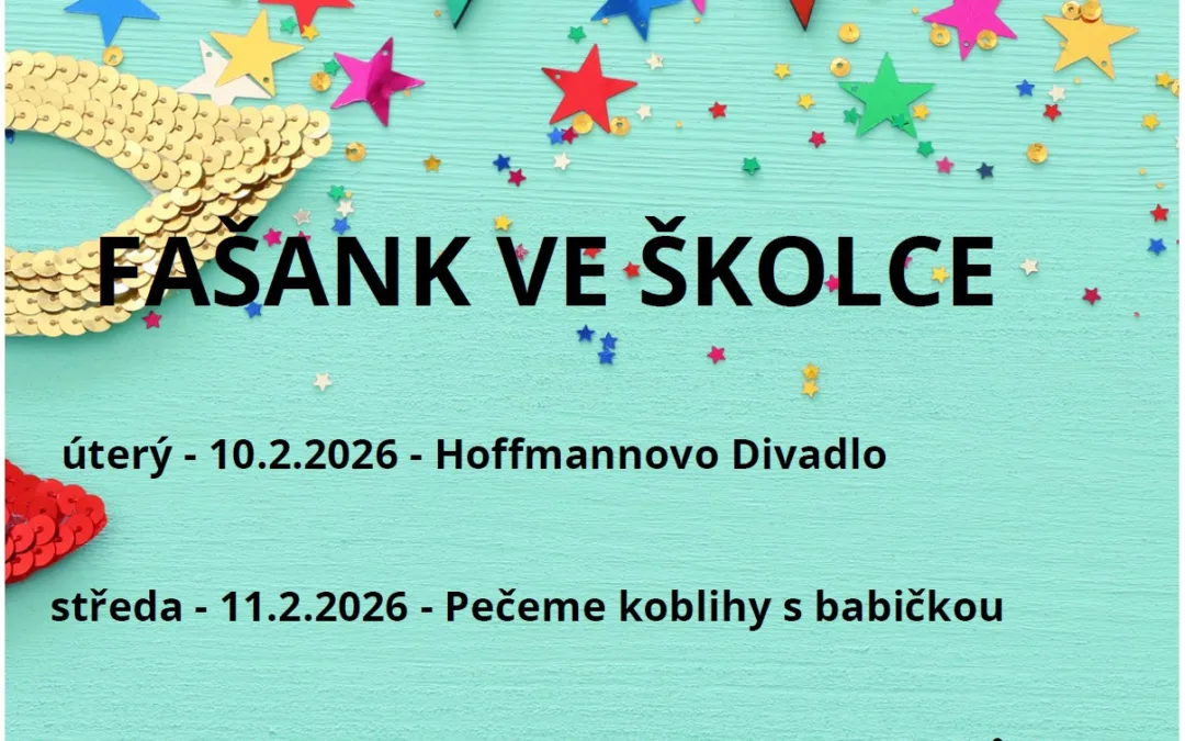 Fašank ve školce