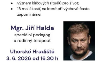 NABÍDKA ZAJÍMAVÉ PŘEDNÁŠKY PRO VEŘEJNOST